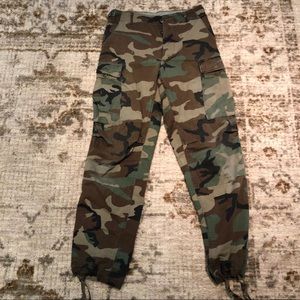 *Vintage Woodland Camo Pants